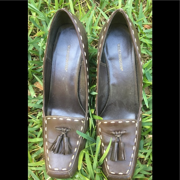 Worthington Brown High Heal Shoes - Picture 1 of 8